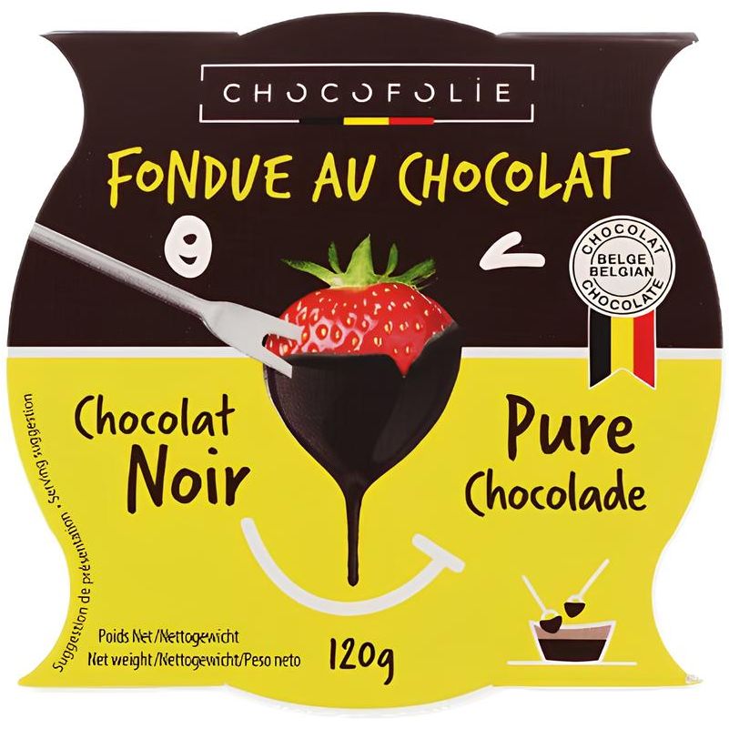 Фондю Chocofolie з чорного шоколаду 120 г (791622) - фото 1