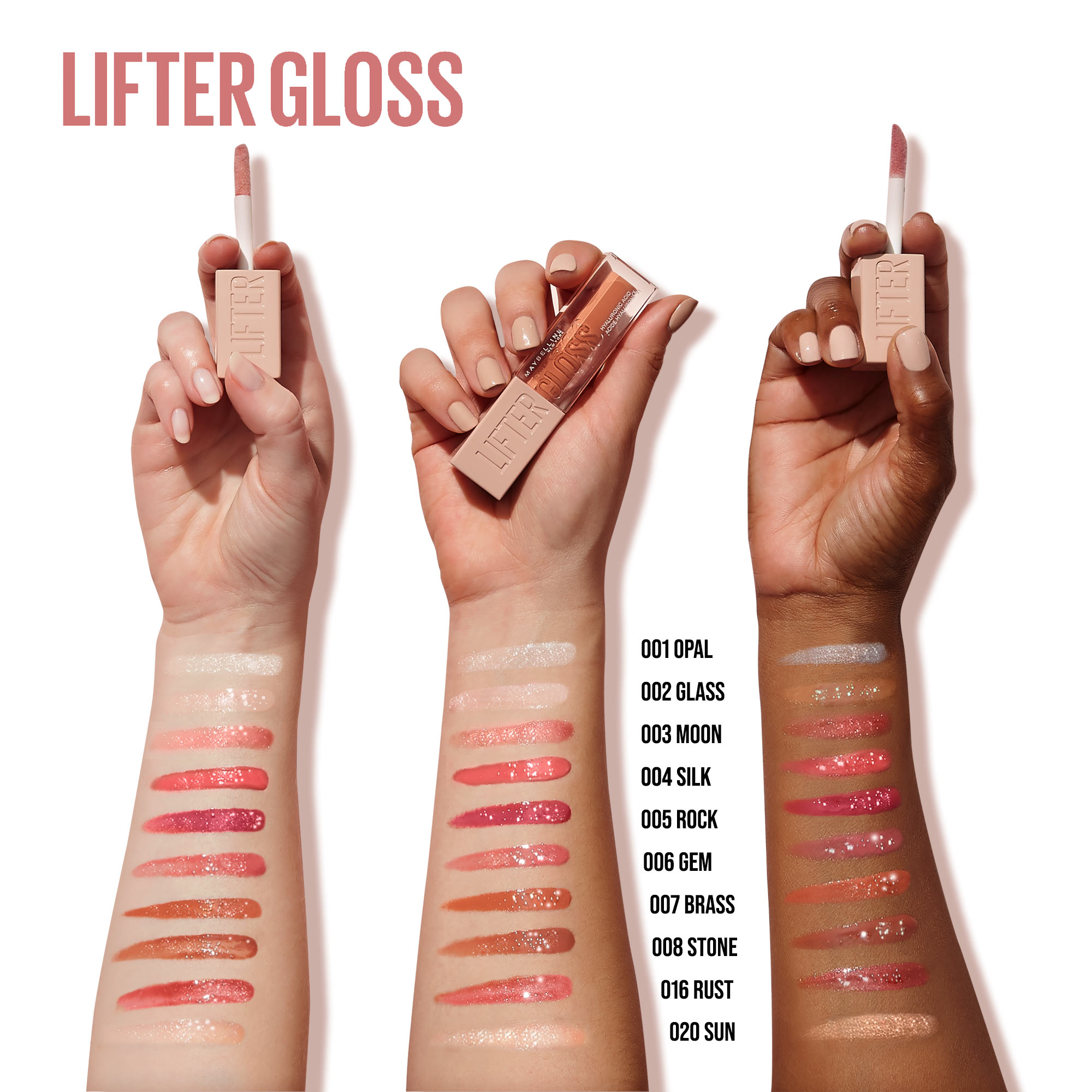 Блиск для губ Maybelline New York Lifter Gloss 024 Bubblegum 5.4 мл (B3477900) - фото 5