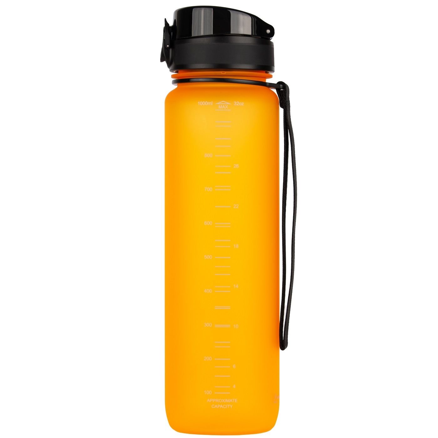 Пляшка для води UZspace Colorful Frosted, 1 л, солодко-помаранчевий (3038) - фото 2