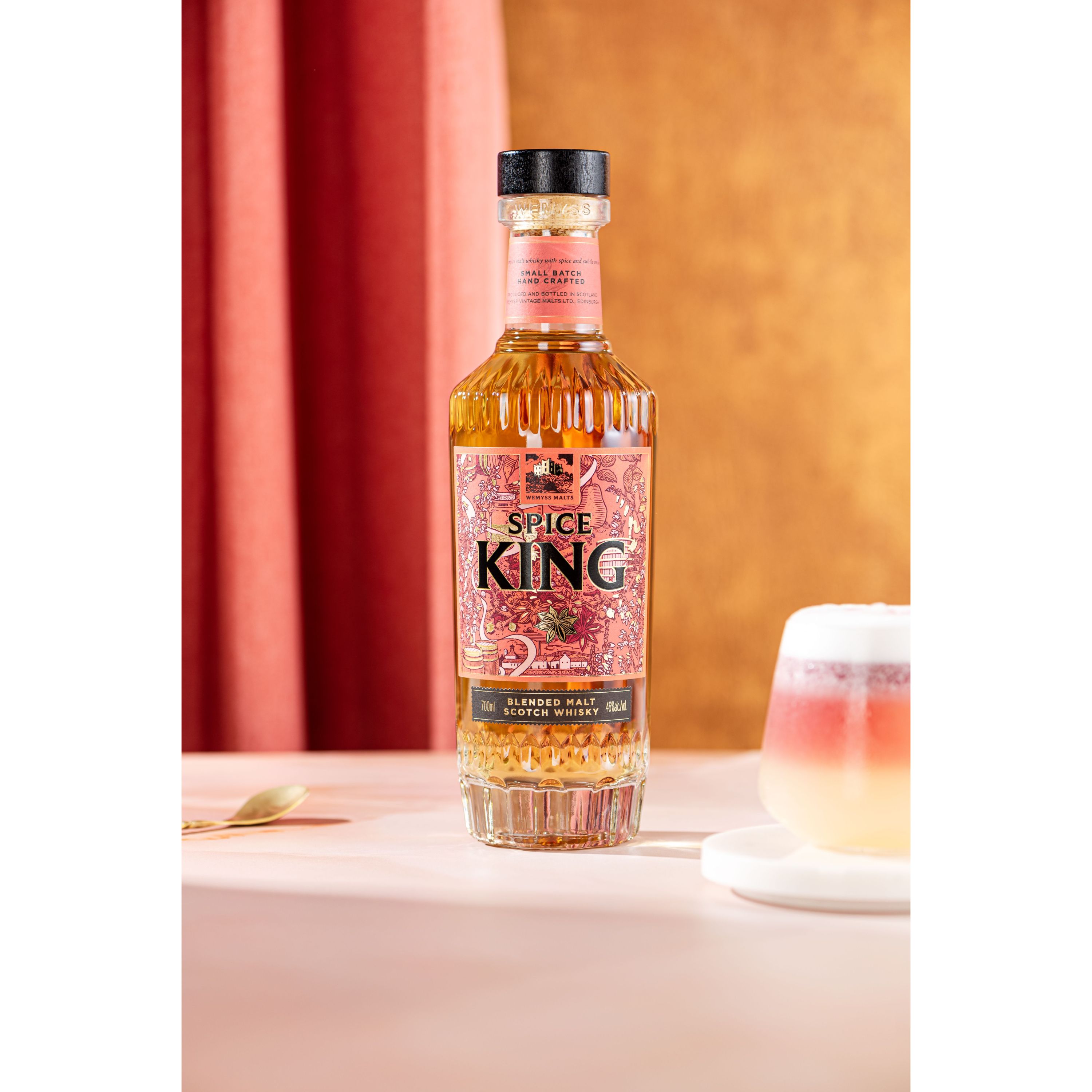 Виски Wemyss Malts Spice King Blended Malt 46% 0.7 л в подарочной упаковке - фото 2