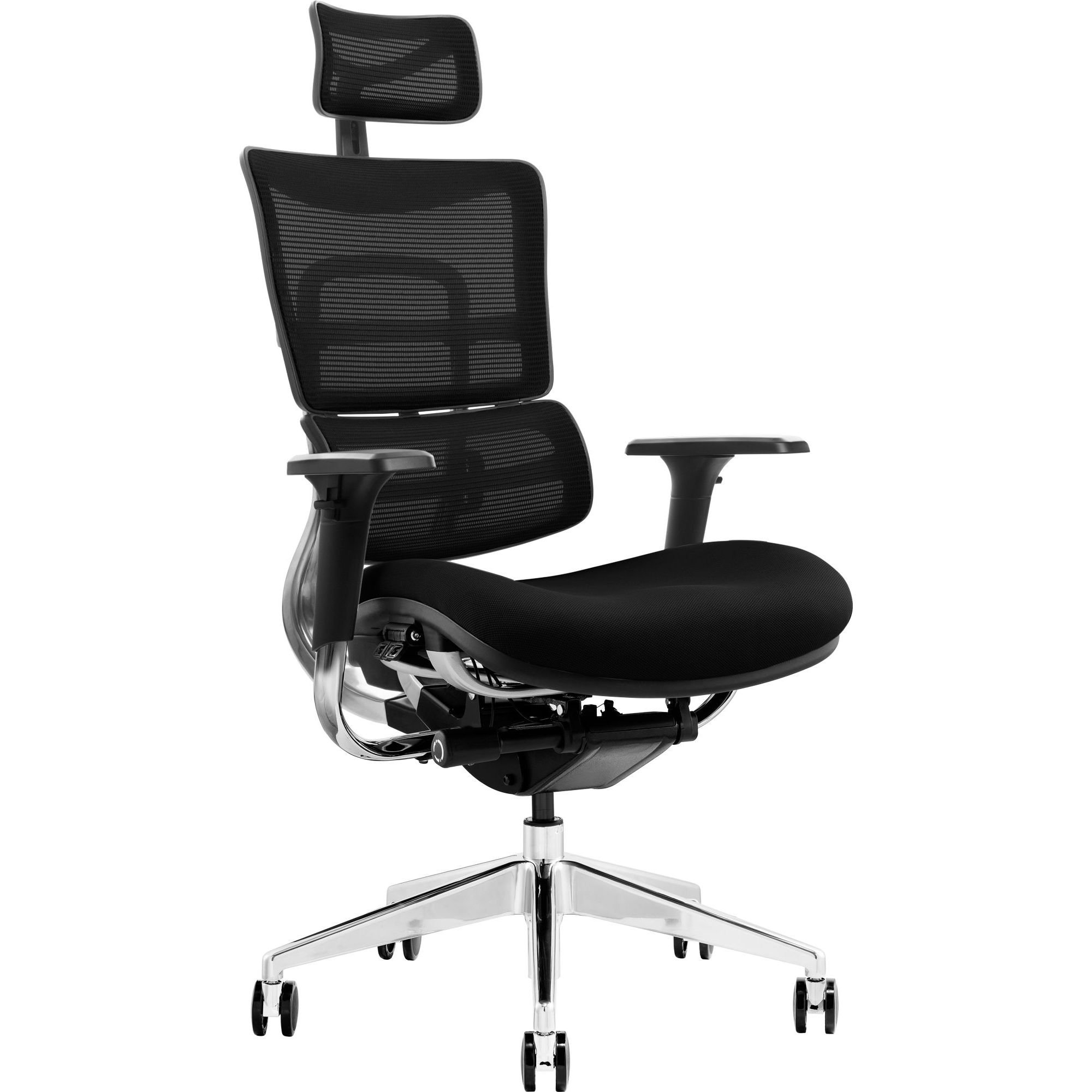 Офисное кресло GT Racer X-802 (W-21, B-41), черное (X-802 Black (W-21 B-41)) - фото 2