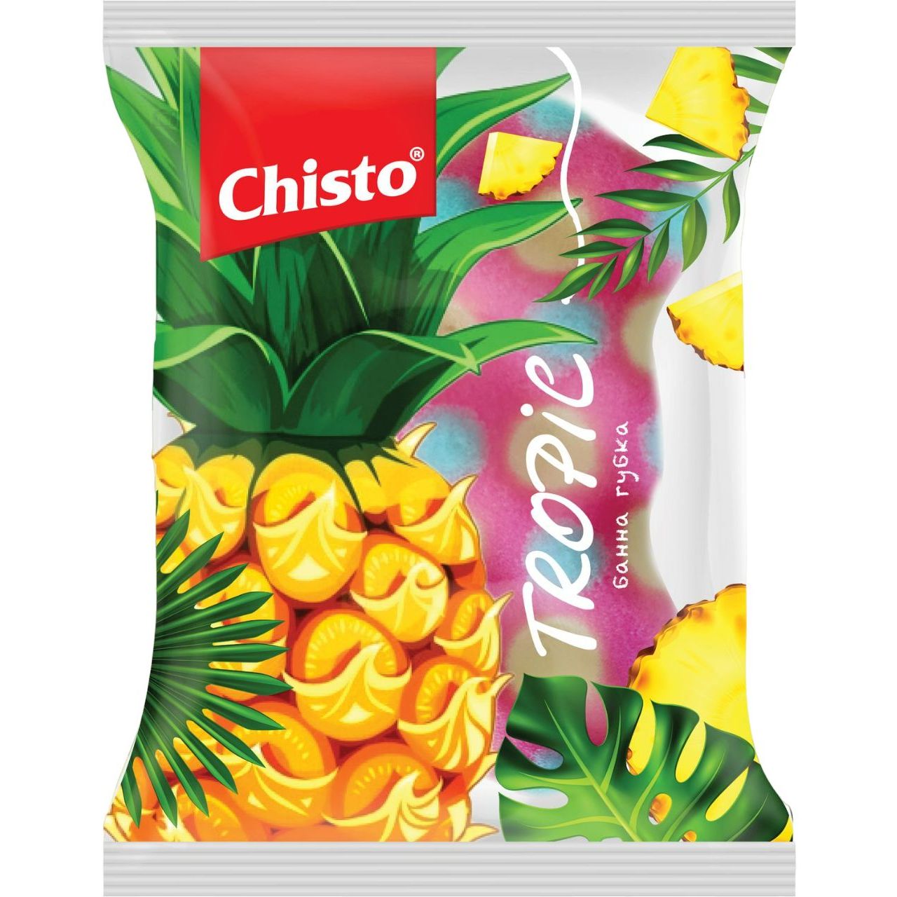 Губка банная Chisto Tropic - фото 1