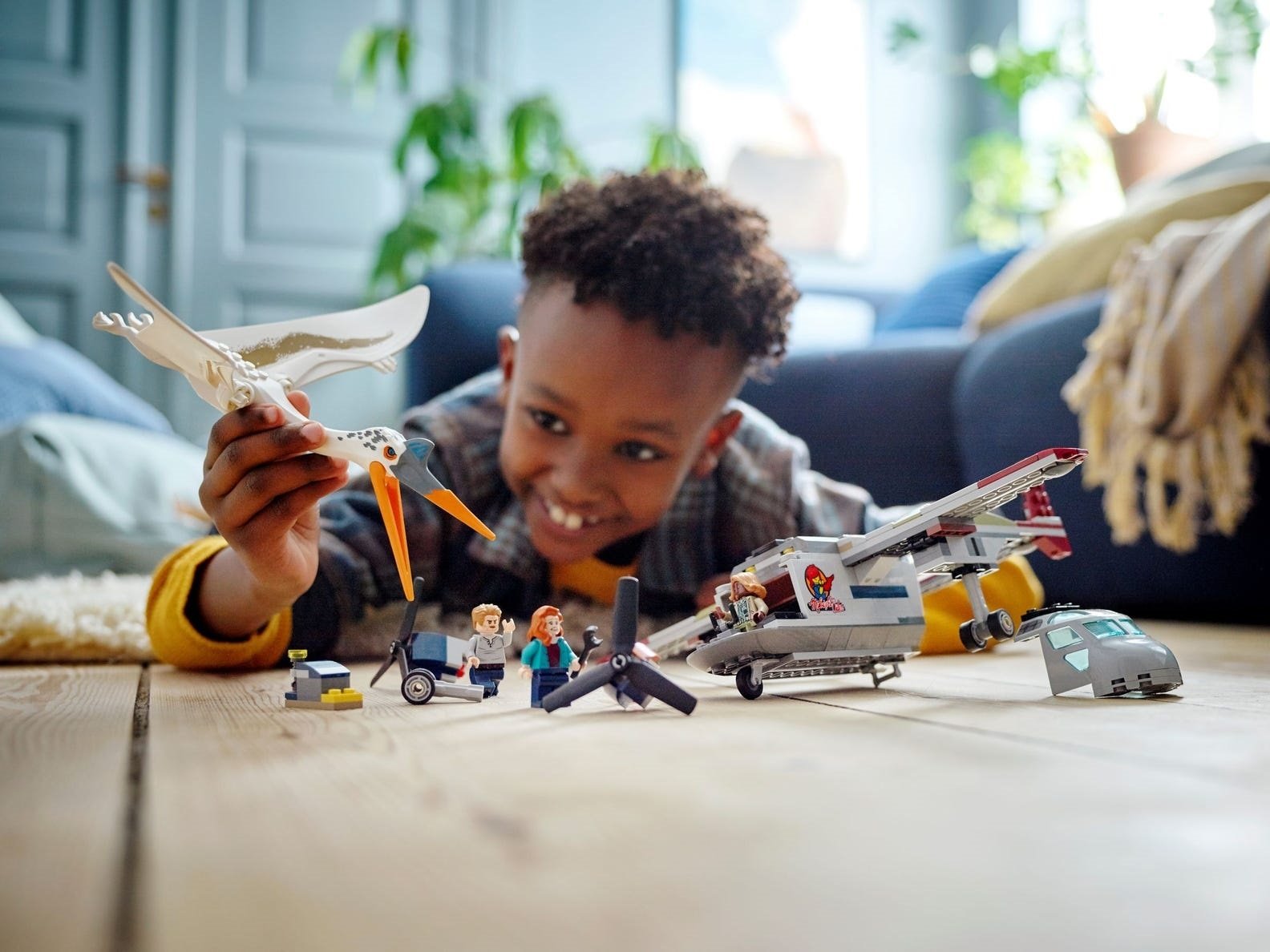 Конструктор LEGO Jurassic World Напад кетцалькоатля на літак, 306 деталей (76947) - фото 6