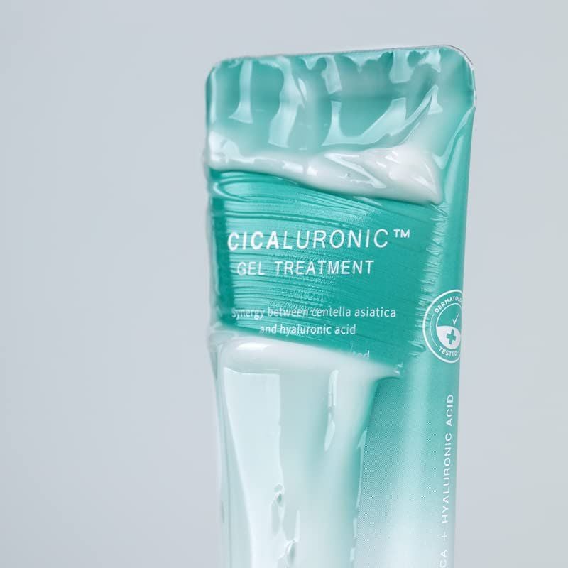 Зволожуючий гель для обличчя Mizon Cicaluronic Gel Treatment, з азійською центелою та гіалуроновою кислотою, 50 мл - фото 4