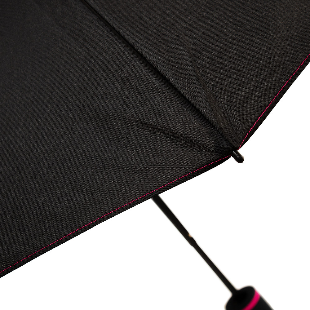 Жіноча складана парасолька напівавтомат Fare чорна - фото 2