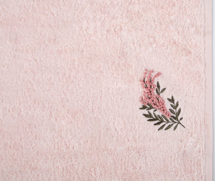 Полотенце Irya Rina pembe, 150х90 см, розовый (svt-2000022253529) - фото 2