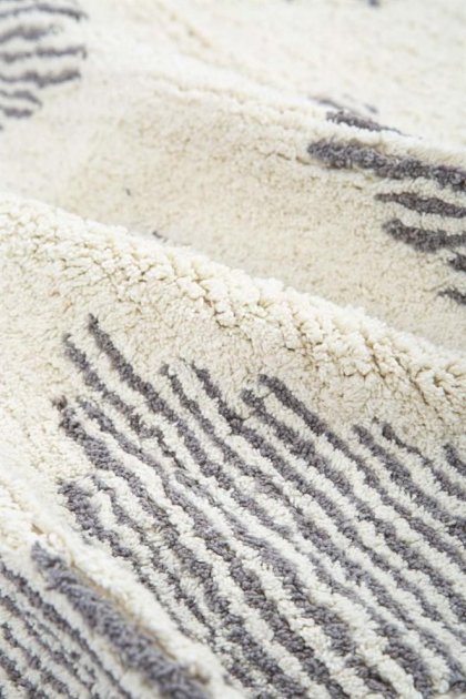 Набір килимків Irya Mistic gri, 90х60 см та 60х40 см, сірий (svt-2000022296441) - фото 3