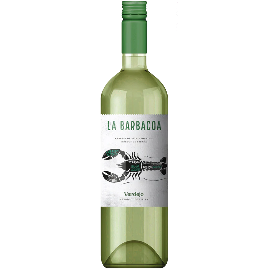 Вино La Barbacoa Verdejo біле, 12%, 0,75 л (873682) - фото 1