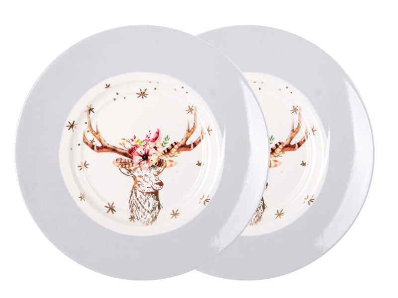 Чайный набор Lefard Рождественский олень, 220 мл, 4 предмета, белый (924-467) - фото 2