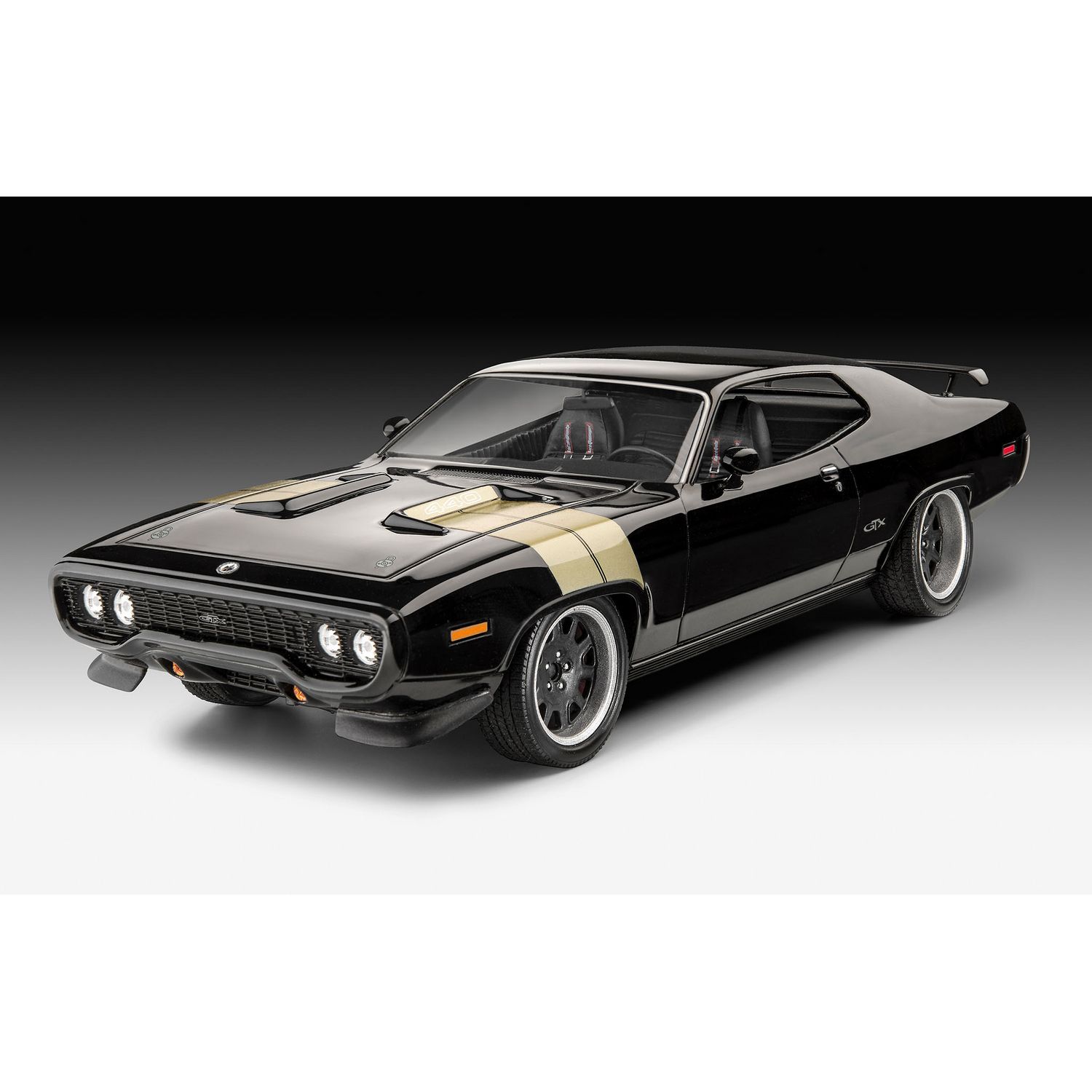 Сборная модель Revell Автомобиль Plymouth GTX 1971 из фильма Форсаж,  уровень 4, масштаб 1:24, 81 деталь (RVL-07692) купить в Киеве, Украине |  MAUDAU: цена, отзывы, характеристики