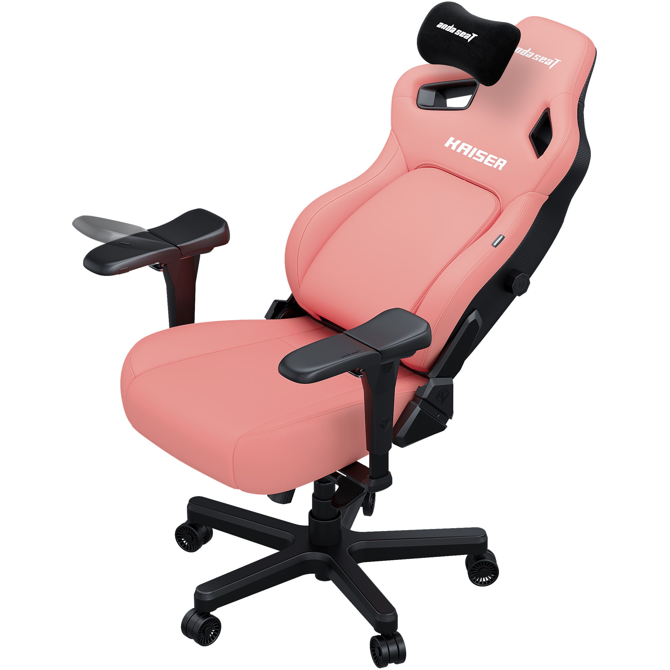 Крісло ігрове Anda Seat Kaiser 4 Size XL Pink Premium PVC (AD12YDDC-XLL-20-P-PV/C) - фото 2