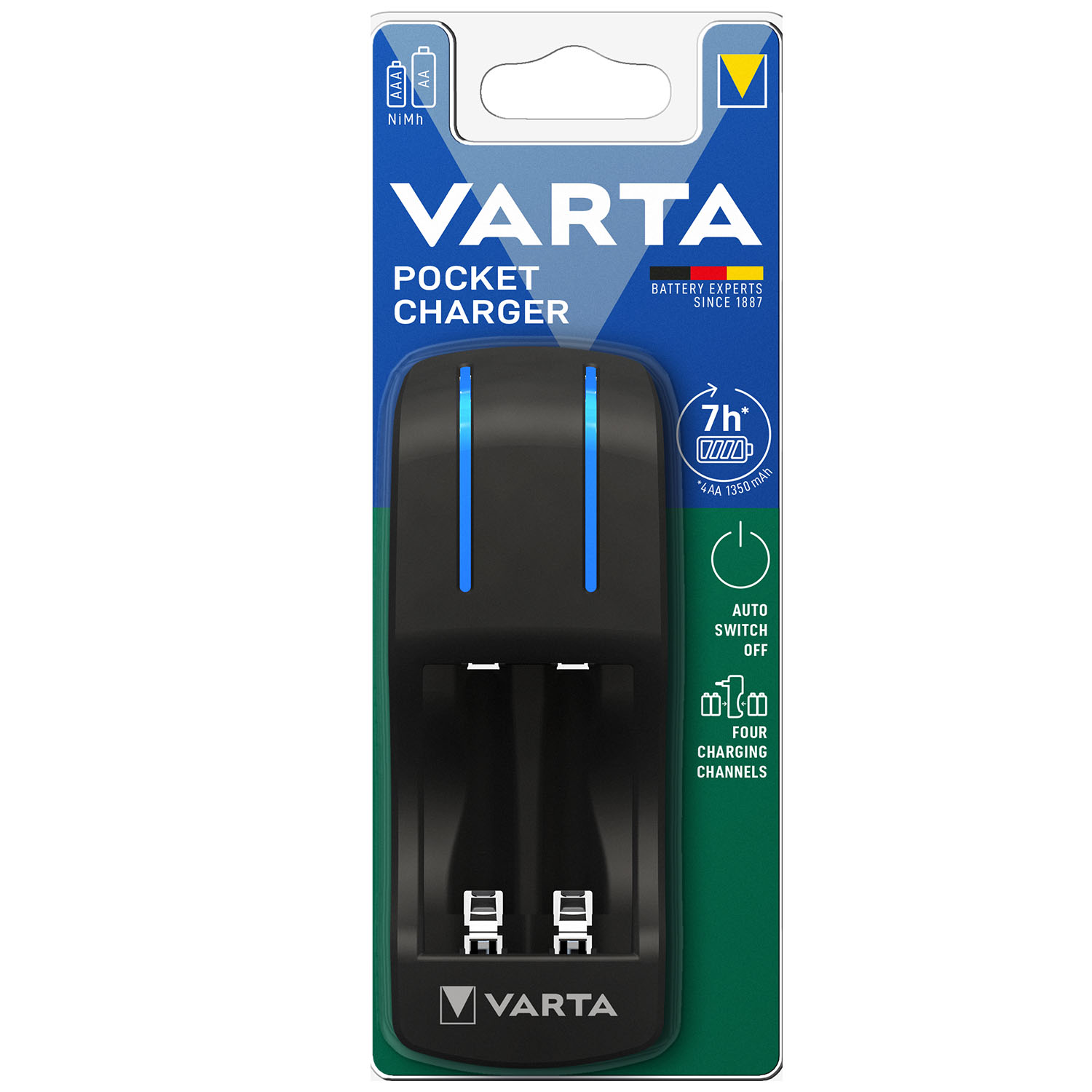 Зарядное устройство Varta Pocket Charger (57642101401) - фото 1