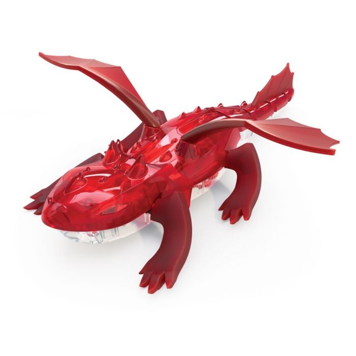 Нано-робот Hexbug Dragon Single на ИК-управлении, красный (409-6847_red) - фото 1