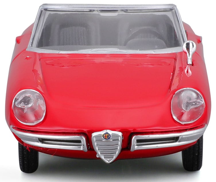 Автомодель Bburago Alfa Romeo Spider 1966 (18-43047) - фото 3
