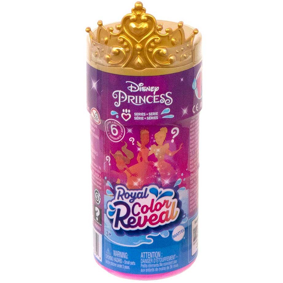 Мінілялька-сюрприз Mattel Disney Princess Royal Color Reveal, в асортименті (HMK83) - фото 2