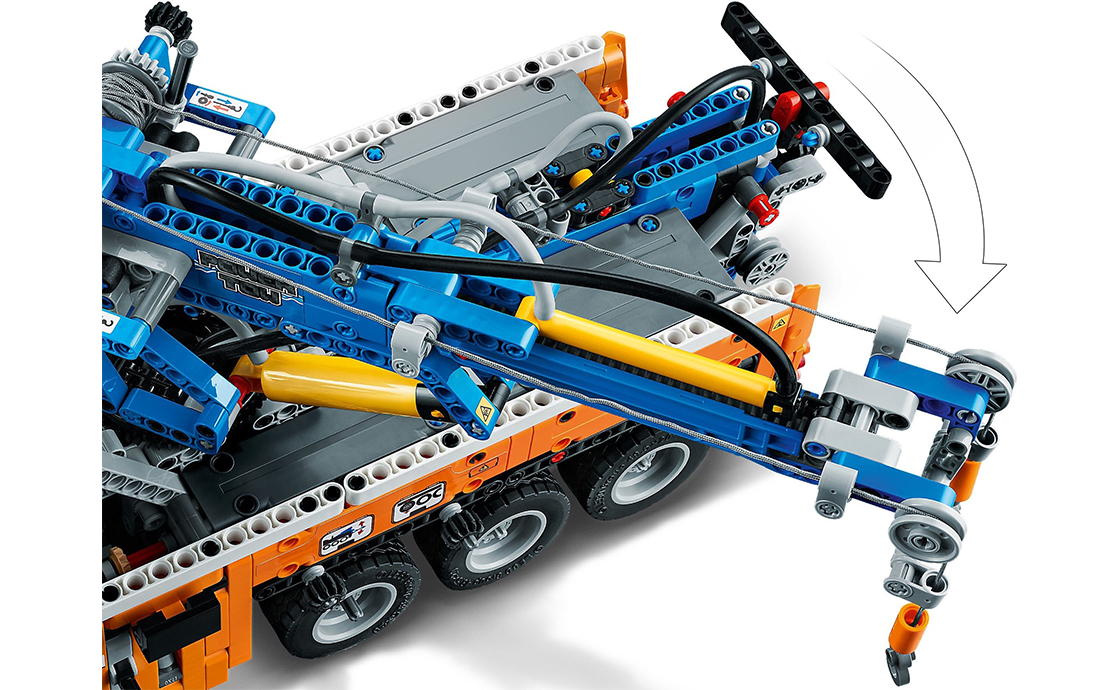 Конструктор LEGO Technic Грузовой эвакуатор, 2017 деталей (42128) - фото 5