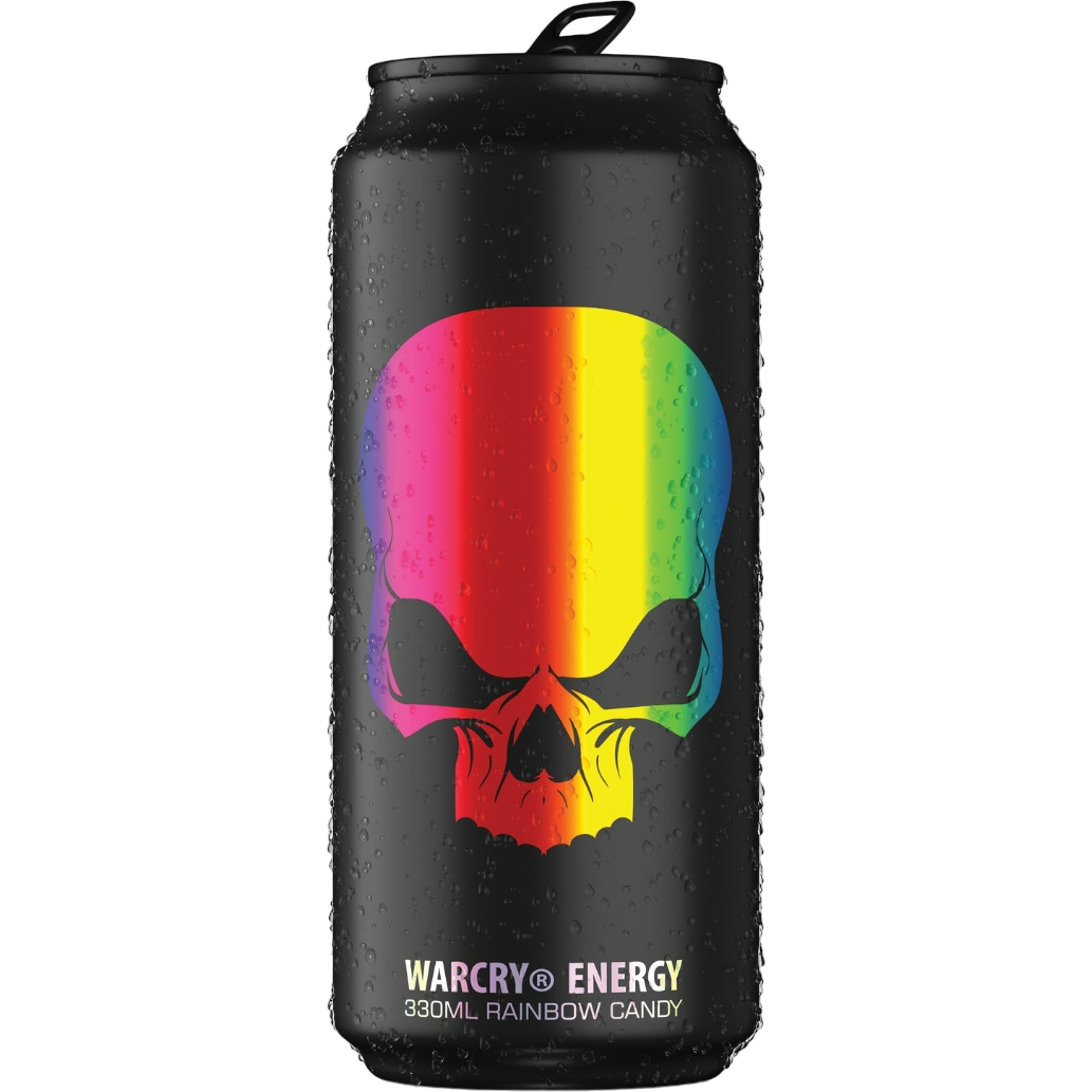 Предтреник Genius Nutrition Warcry Energy Drink Rainbow Candy 330 мл - фото 1