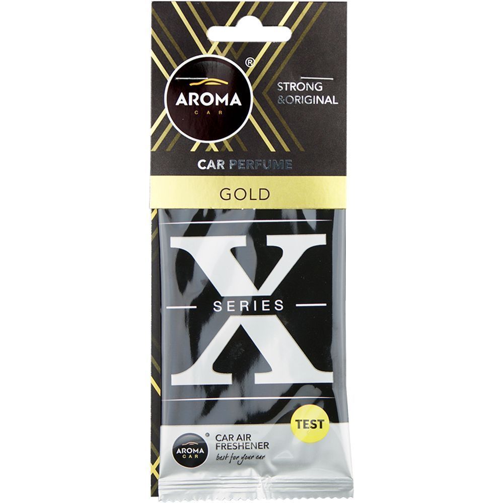 Ароматизатор Aroma Car Сellulose X-Series Gold - фото 1
