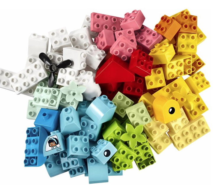 Конструктор LEGO DUPLO Коробка Серце, 80 деталей (10909) - фото 2