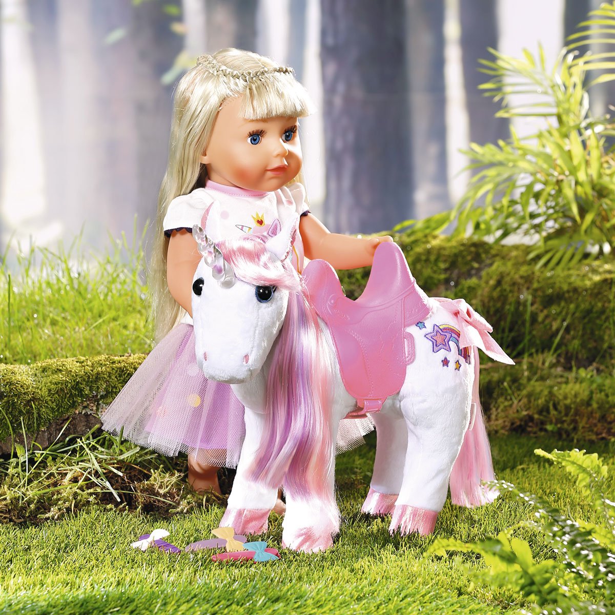 Інтерактивна іграшка для ляльки Baby Born Казковий єдиноріг (828854) - фото 2