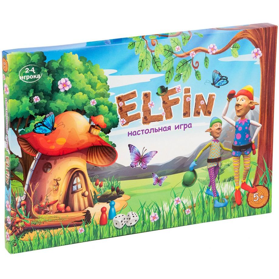 Настольная Игра-бродилка Elfin Strateg 30512 рус. - фото 1