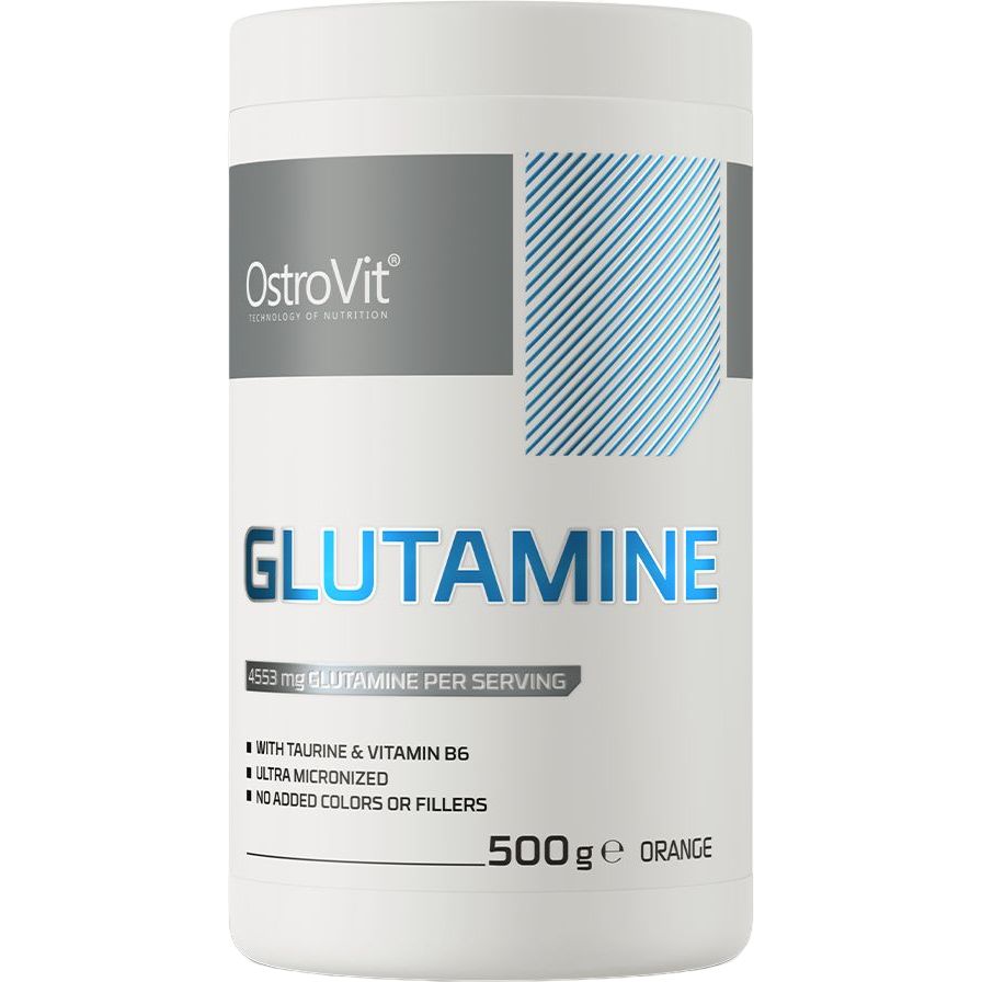 Амінокислота OstroVit Glutamine Апельсин 500 г - фото 1