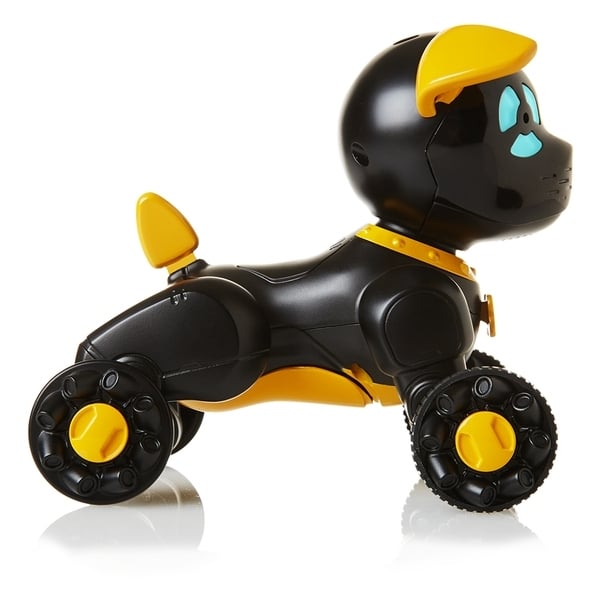 Интерактивная игрушка WowWee маленький щенок Чип, черный с желтым (W2804/3819) - фото 4