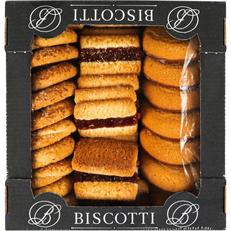 Печиво Biscotti Фраголіно Мікс здобне пісочно-відсадне 550 г (933077) - фото 1