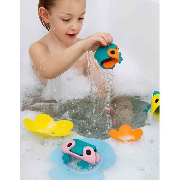 Іграшка для ванної Quut 3d Жабенята, 9 предметів (171140) - фото 5