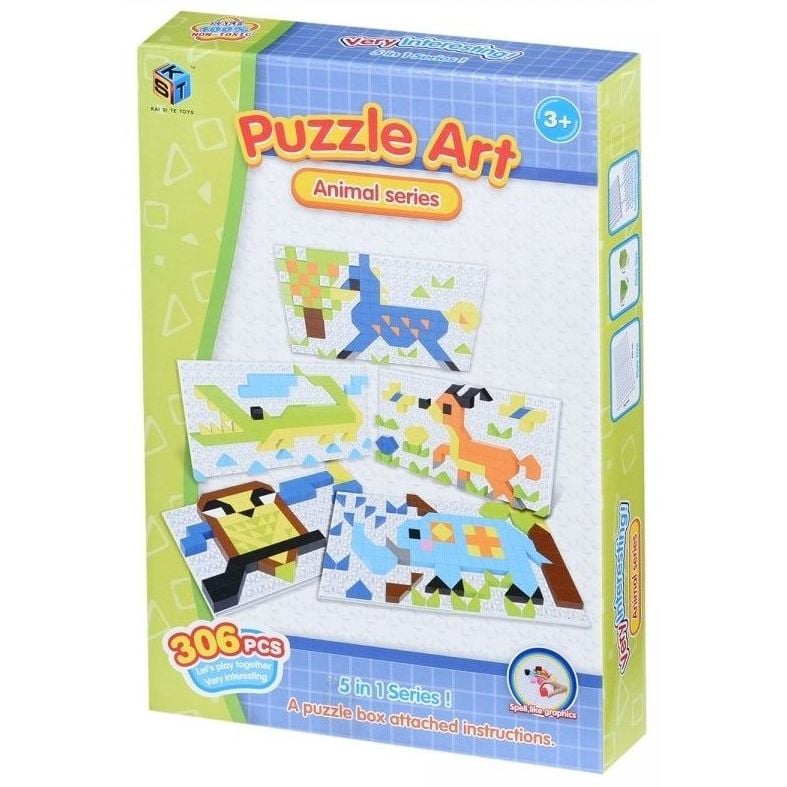 Пазл-мозаика Same Toy Puzzle Art Animal series, 306 элементов (5991-6Ut) - фото 1