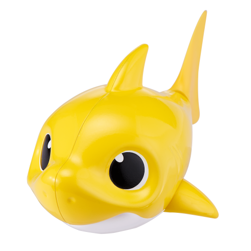 Интерактивная игрушка для ванны Robo Alive Junior Baby Shark, желтый (25282Y) - фото 1
