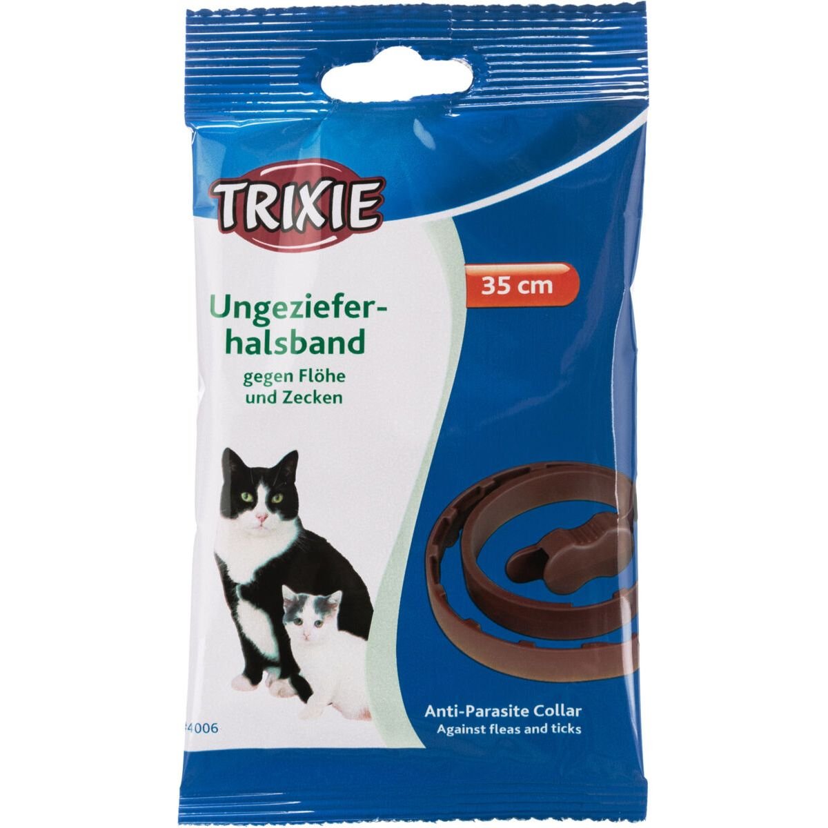 Био-ошейник антипаразитарный Trixie Flea & Tick Collar для кошек, 35 см - фото 2