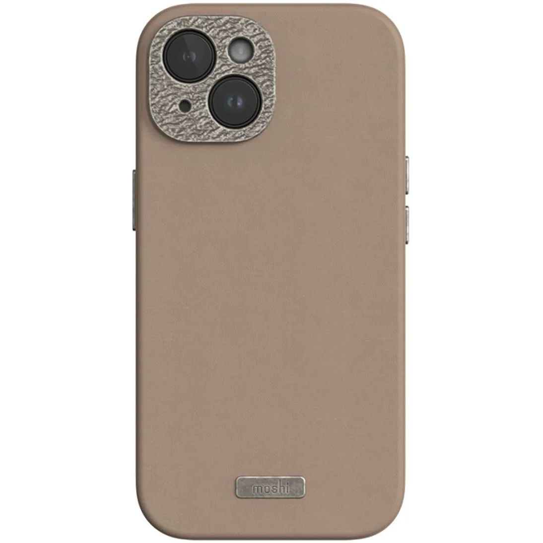 Чехол-накладка Moshi Napa Slim Hardshell Case Woodsmoke Brown для iPhone 15 - фото 2