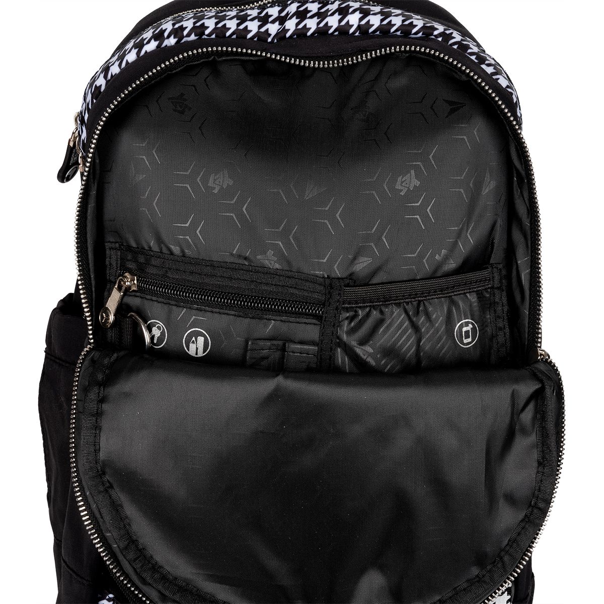 Рюкзак Yes TS-40 Stay Awesome, черный с розовым (558918) - фото 11