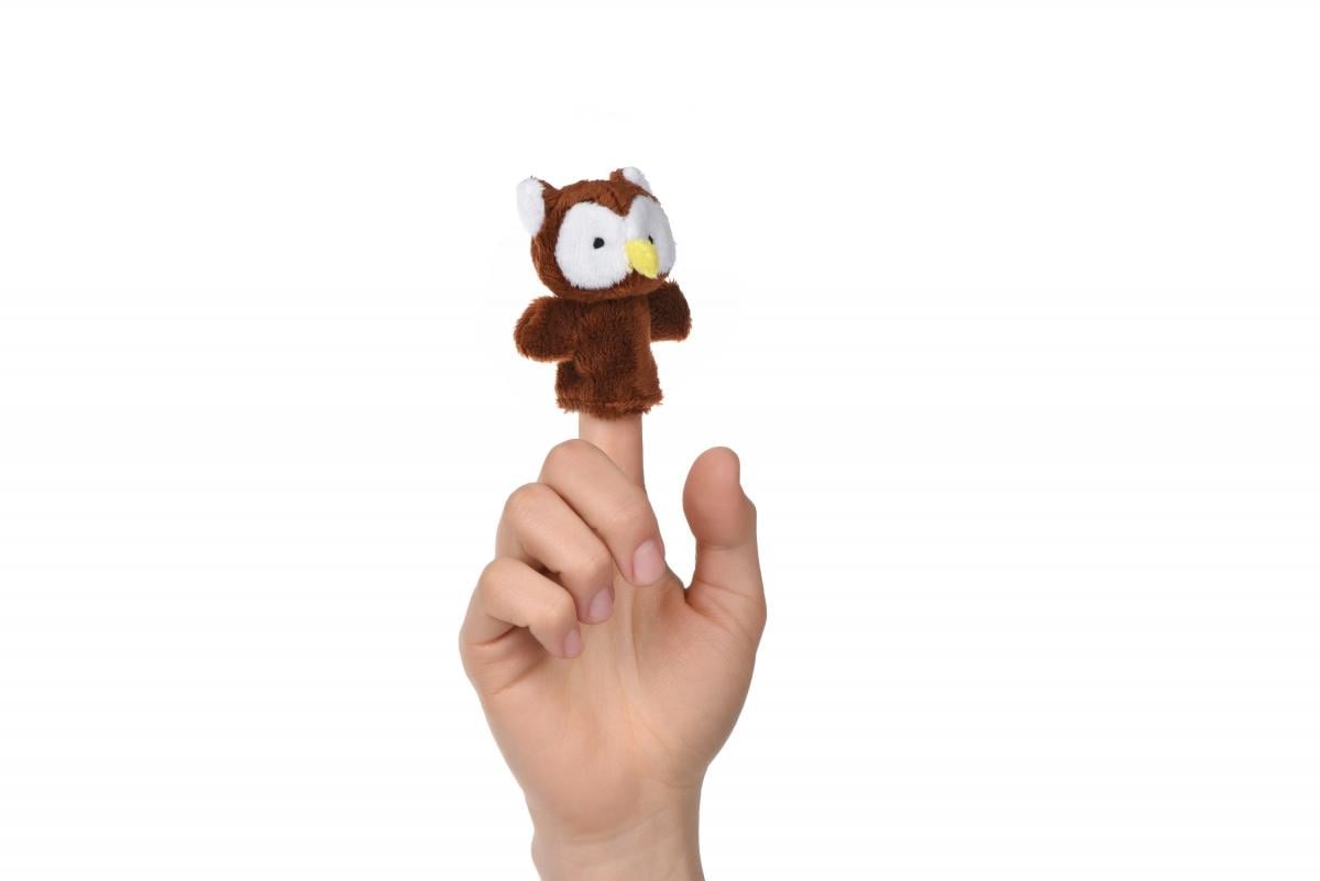 Лялька для пальчикового театру Goki Сова, 8,5 см (50962G-1) - фото 2