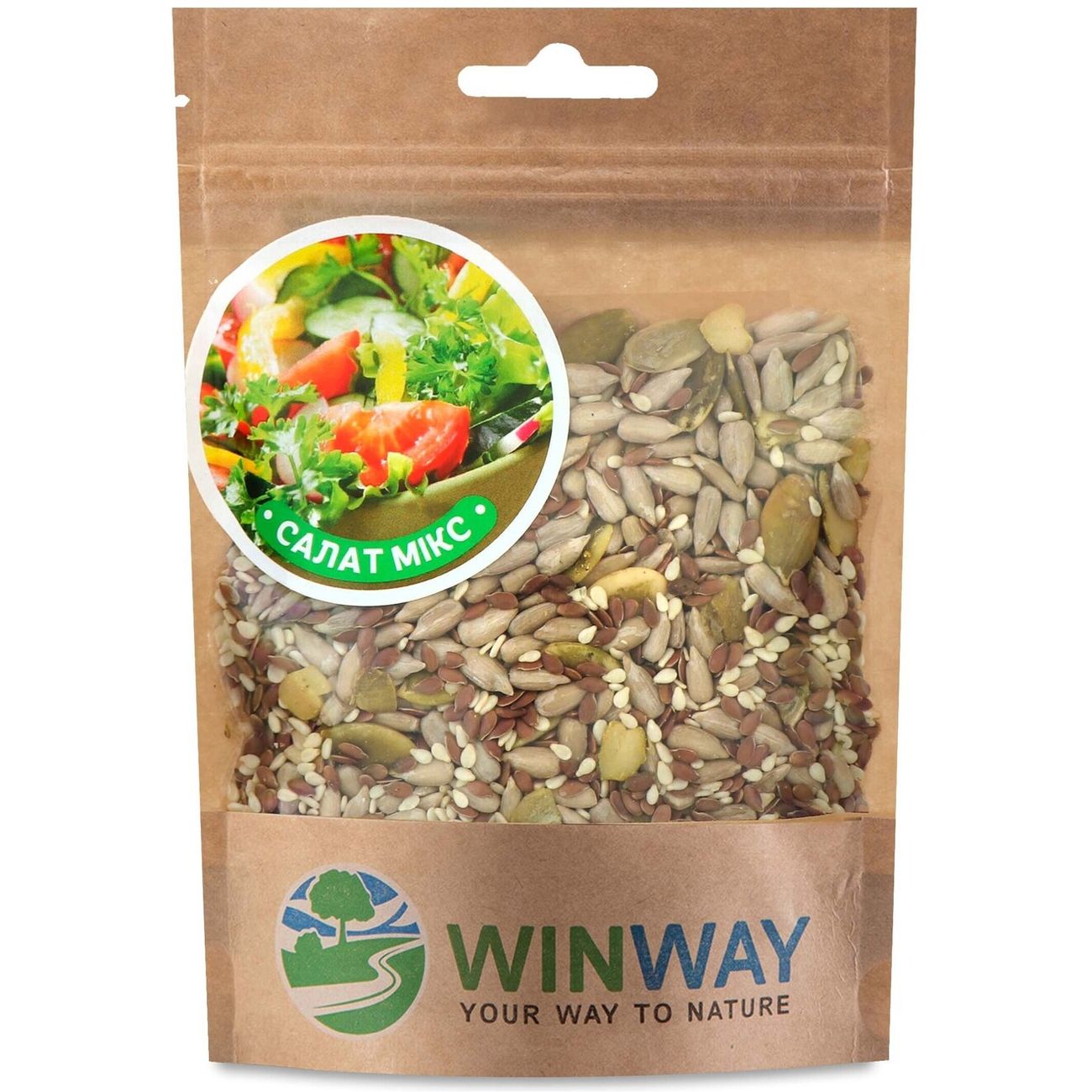Суміш насіння Winway Салатний мікс 100 г (771761) - фото 1