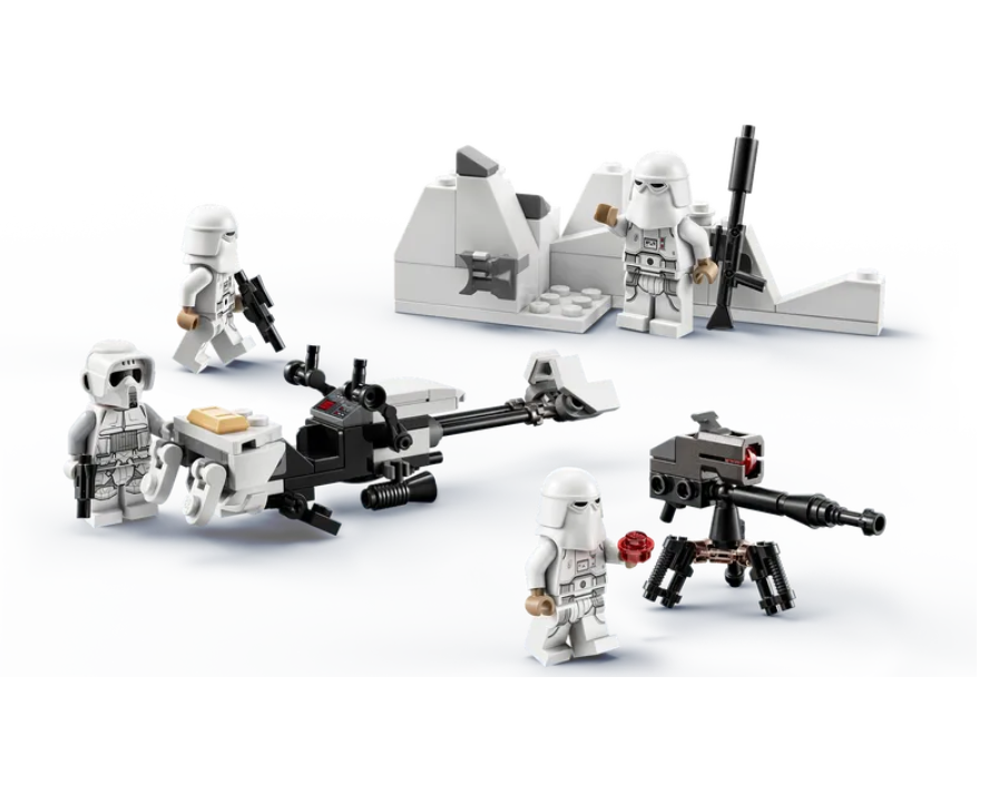 Конструктор LEGO Star Wars Бойовий набір снігових піхотинців, 105 деталей (75320) - фото 6