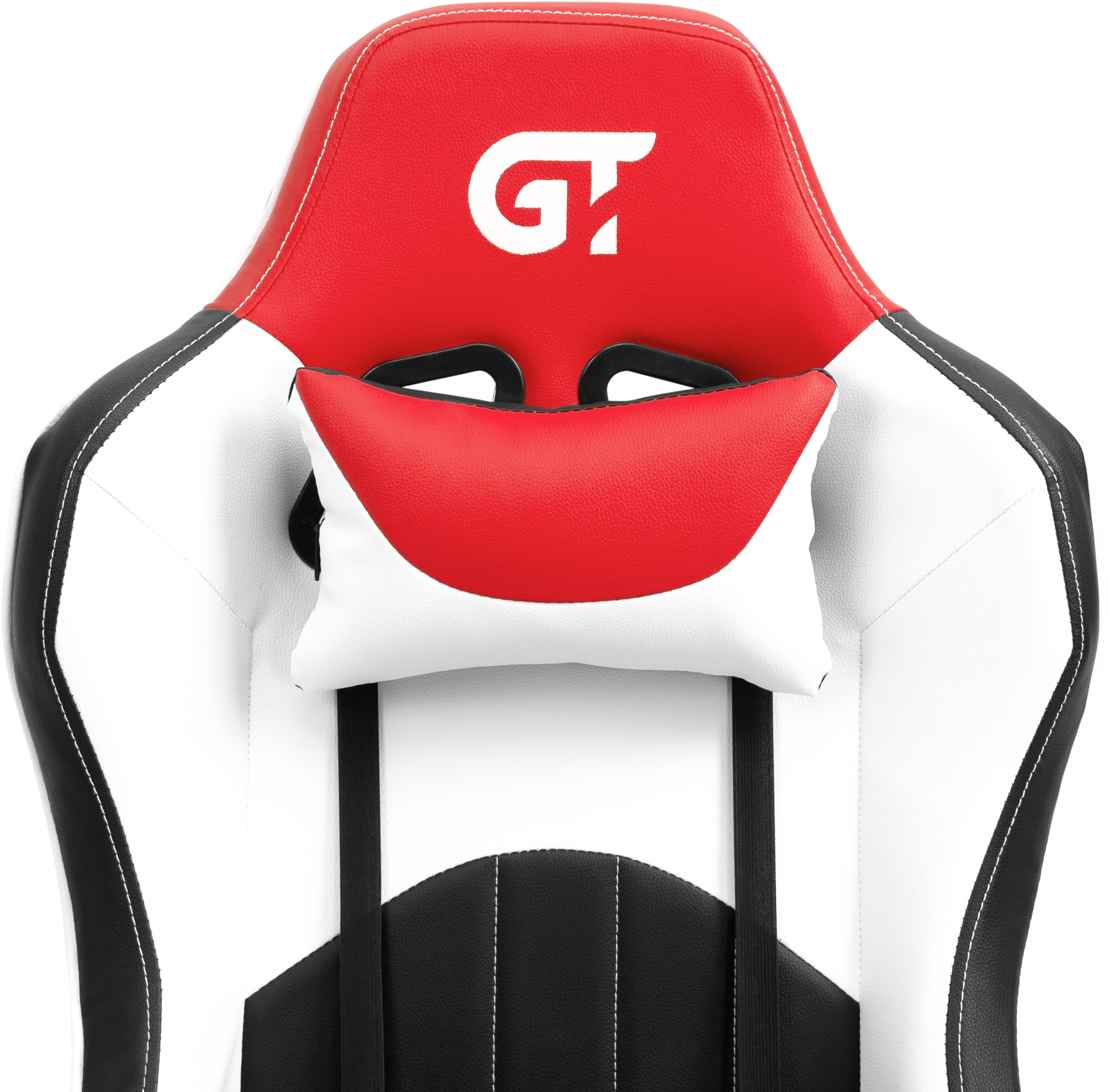 Геймерское кресло GT Racer черное красно-белый (X-5813 Black/Red/White) - фото 12