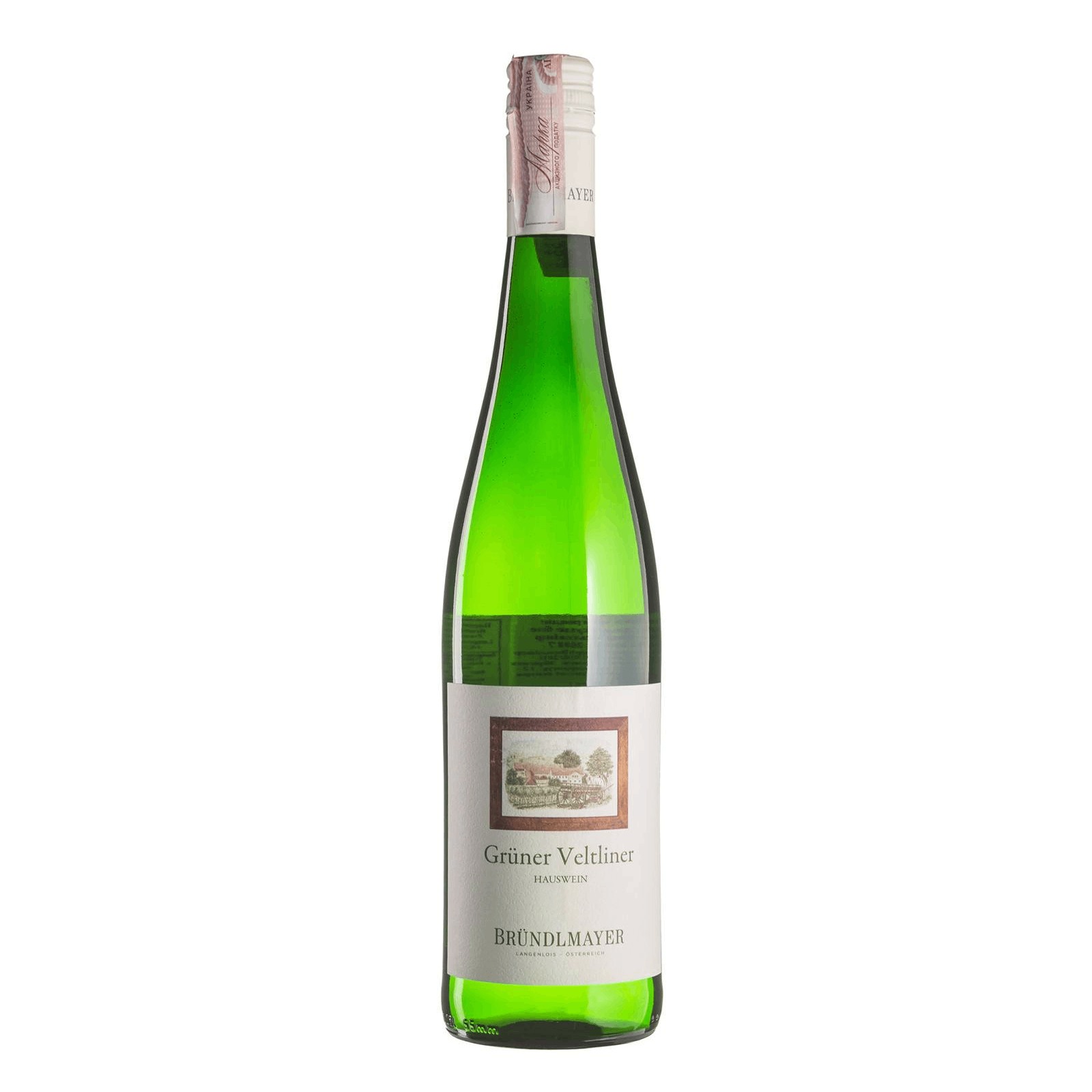 Вино Brundlmayer Gruner Veltliner Hauswein, белое, сухое, 0,75 л - фото 1