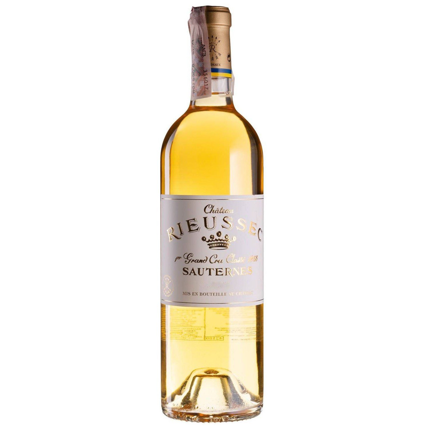 Вино Chateau Rieussec 2013, белое, сладкое, 0,75 л - фото 1