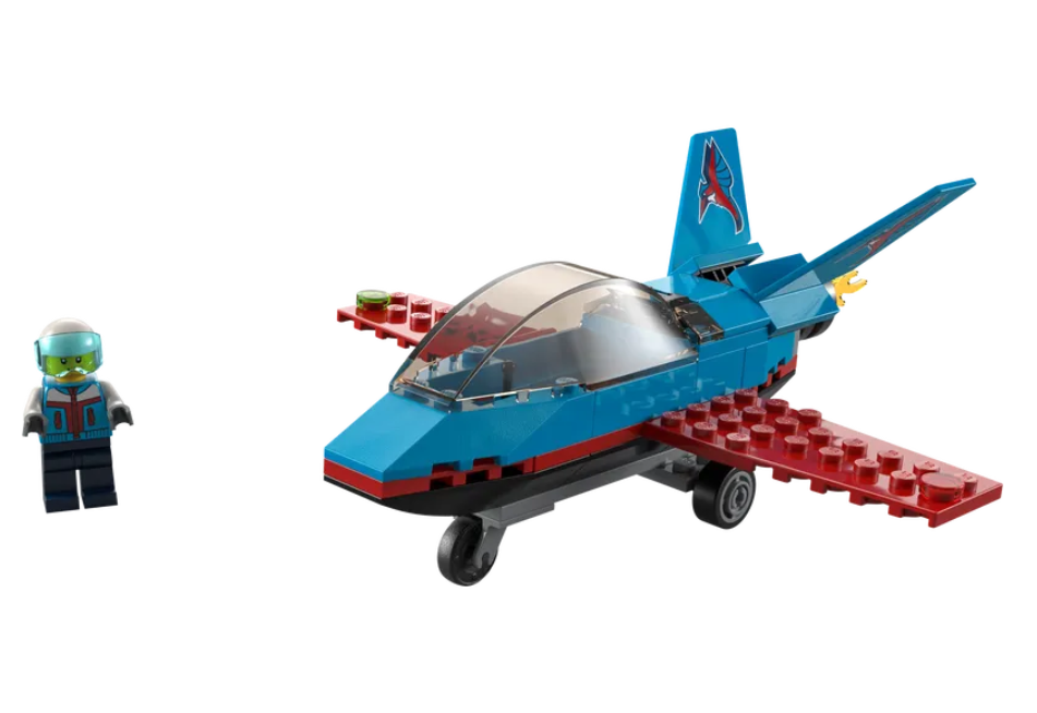 Конструктор LEGO City Трюковый самолет, 59 деталей (60323) - фото 5