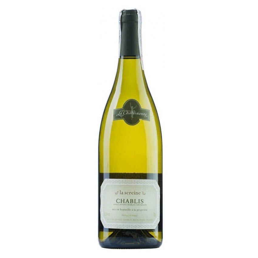 Вино La Chablisienne Chablis La Sereine, біле, сухе, 12,5%, 0,75 л - фото 1