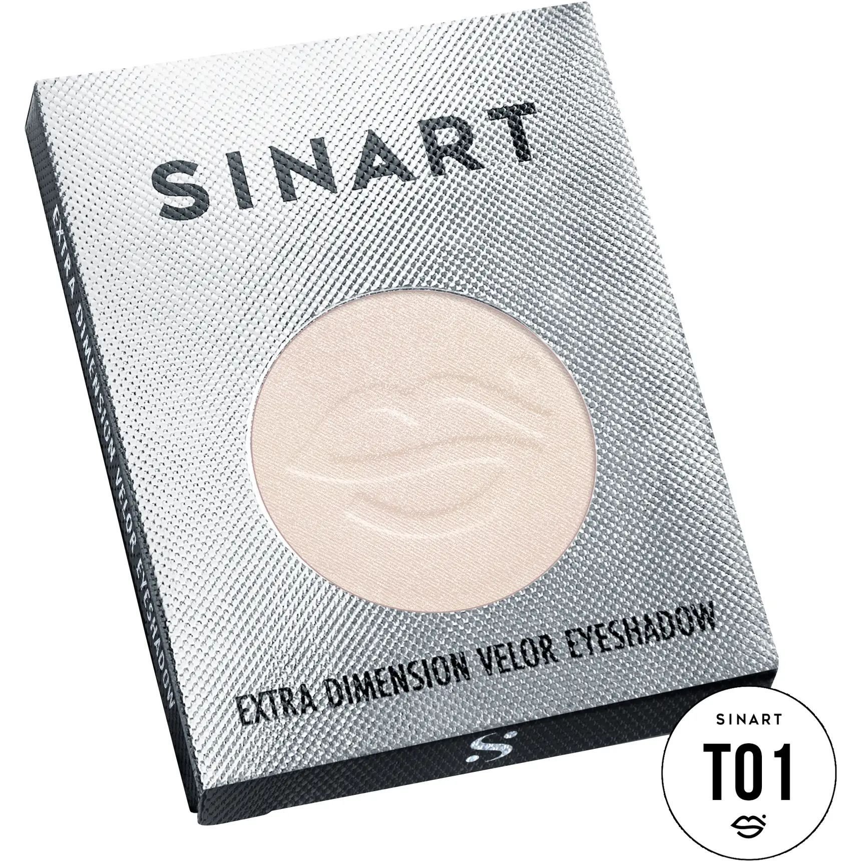 Прессованные тени для век Sinart T01 Extra Dimension Velor Eyeshadow - фото 3