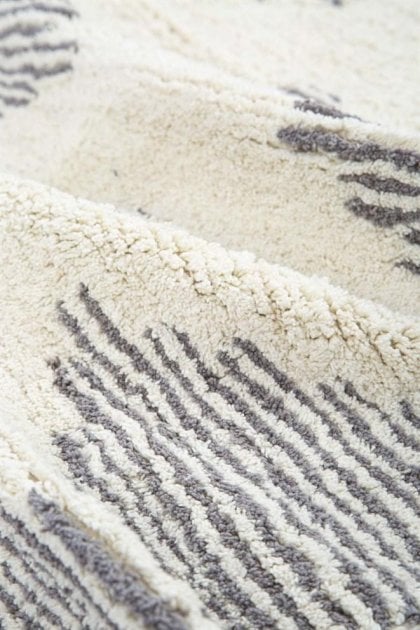 Набор ковриков Irya Mistic gri, 90х60 см и 60х40 см, серый (svt-2000022296441) - фото 3