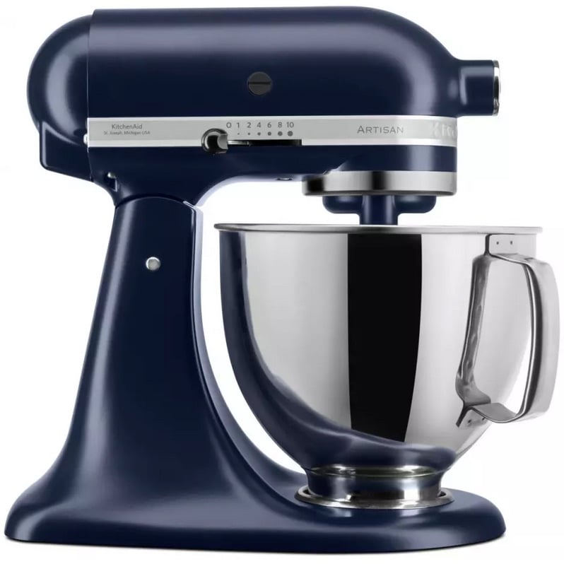 Планетарний міксер KitchenAid Artisan 4.8 л чорнильний синій (5KSM175PSEIB) - фото 2