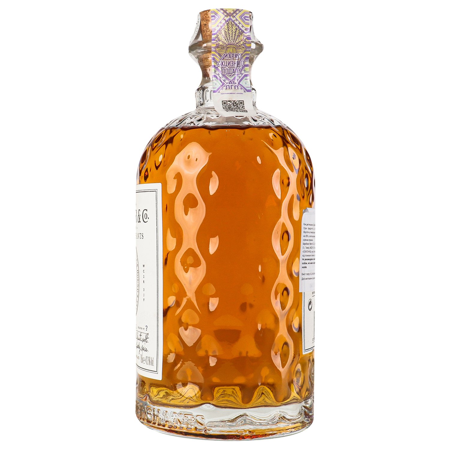 Ром Merser&Co. Double Barrel Rum, 43,1%, 0,7 л (877624) - фото 3