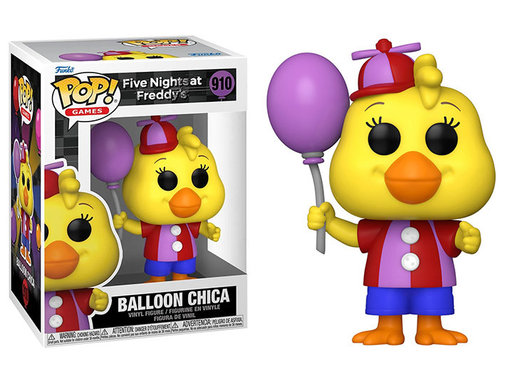 Фігурка Funko Pop Фанко Поп Five Nights at Freddy's  Balloon Chica 5 ночей з Фредді Чика 10 см FP FN C 910 - фото 2