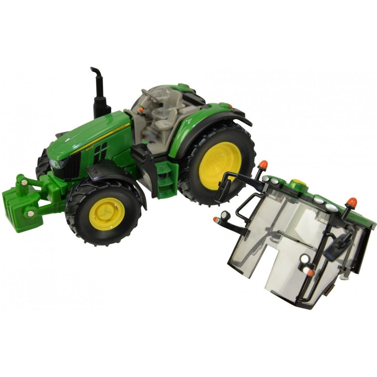 Модель Britains Трактор John Deere 6120M 1:32 (43248) - фото 4