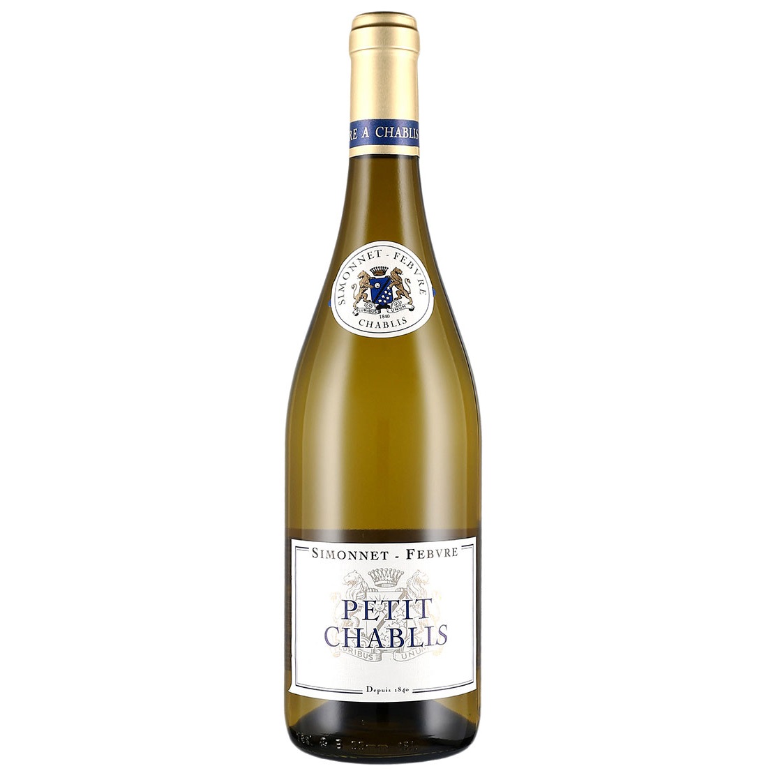 Вино Simonnet-Febvre Petit Chablis АОС, белое, сухое, 0,75 л (814484) - фото 1