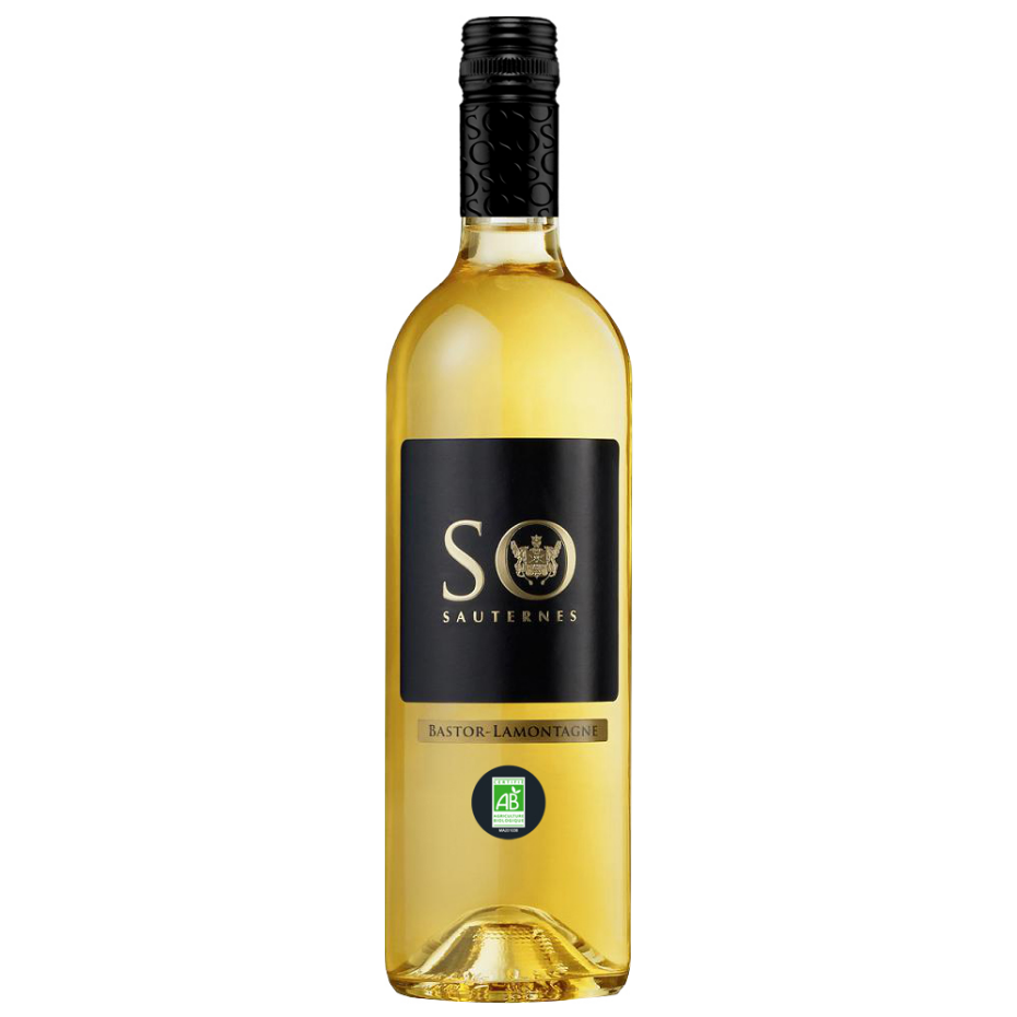 Вино Bastor Lamontagne So Sauternes, біле, солодке, 13%, 0,75 л (1313000) - фото 1